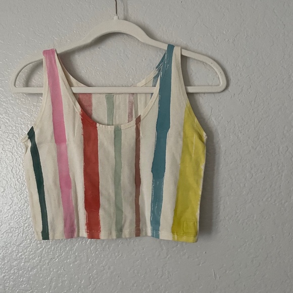 State the label Crop Tank L - Picture 1 of 3